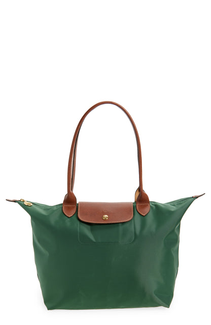Large Le Pliage Tote British Green Call Me Petty