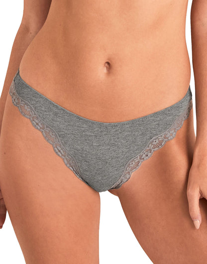 Jersey Brazilian Panties Grey Call Me Petty