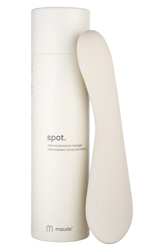 spot. 5 Speed Curved Internal Personal Massager Grey Call Me Petty