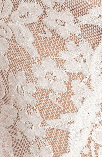 Plunge Neck Lace Thong Teddy Call Me Petty