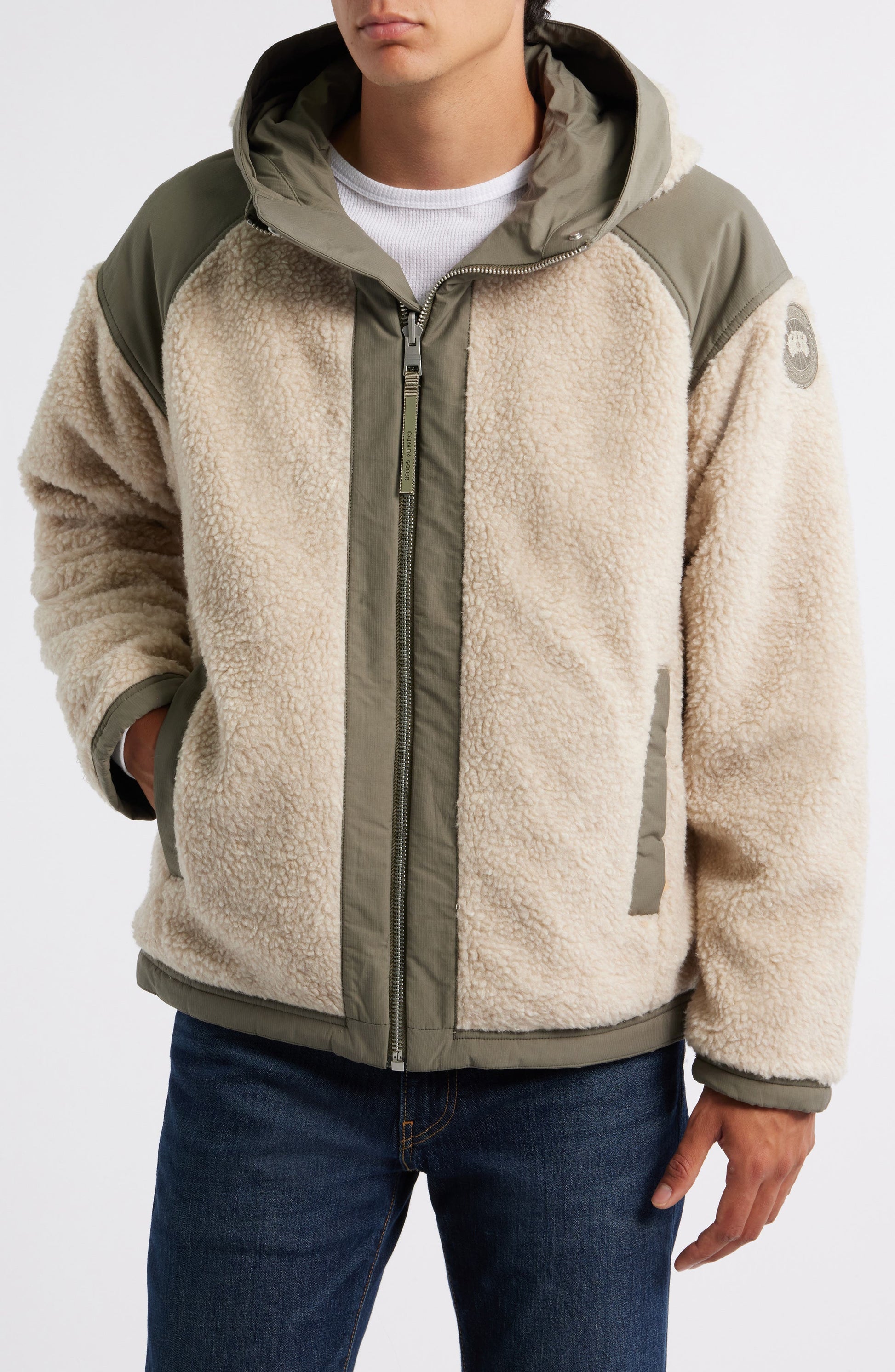 Alberini Reversible High Pile Fleece Bomber Jacket Call Me Petty