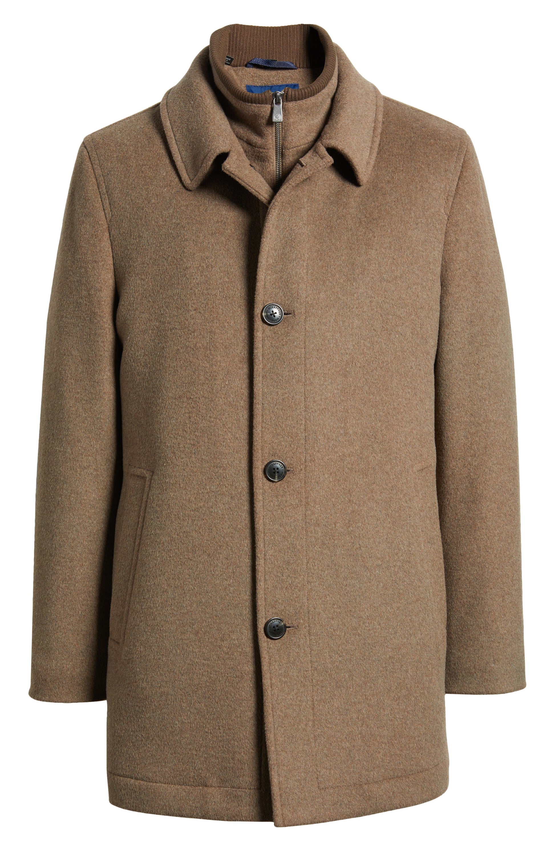MacBeth Wool Blend Coat with Bib Call Me Petty