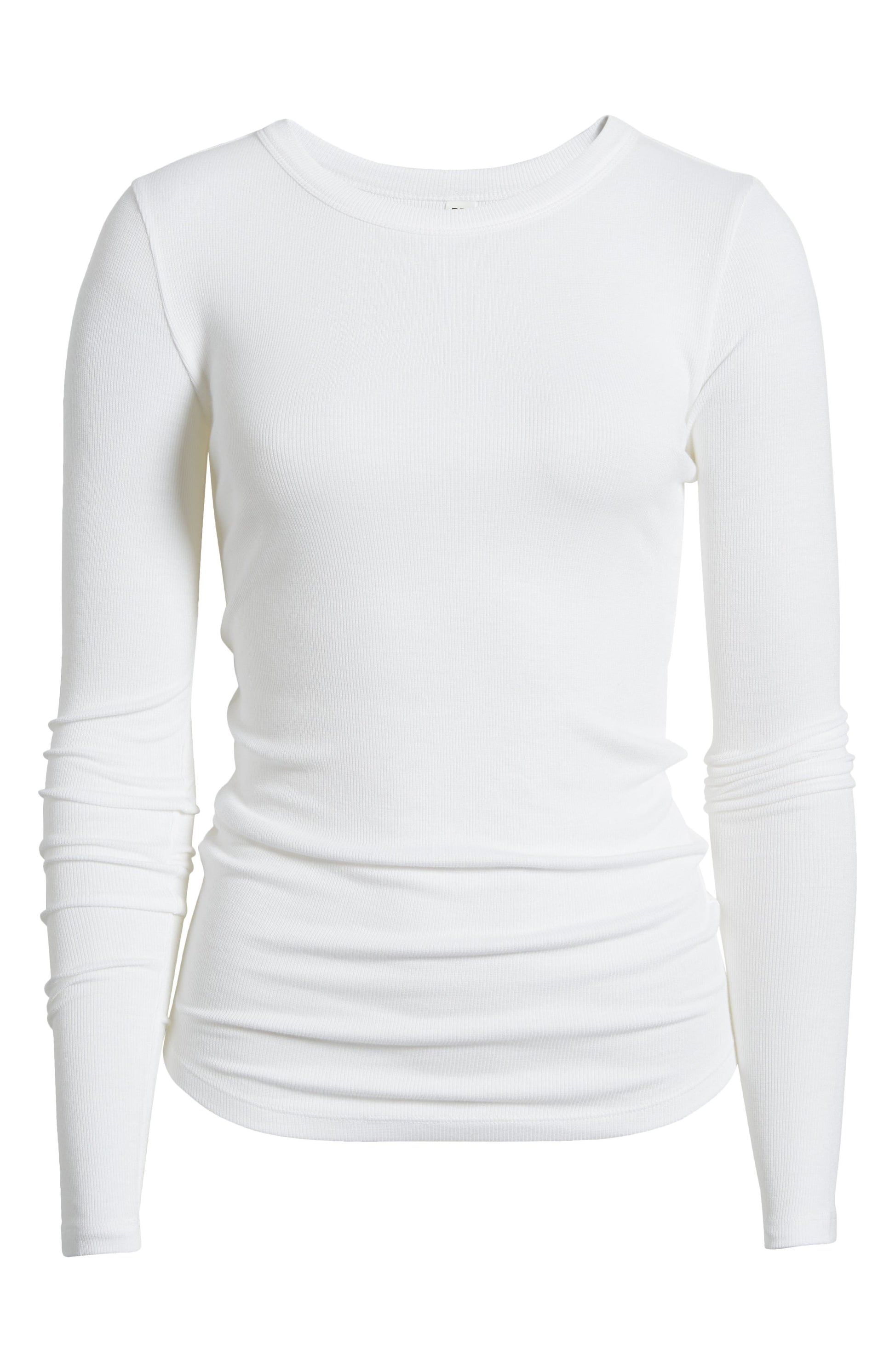 Ribbed Long Sleeve T-Shirt Call Me Petty