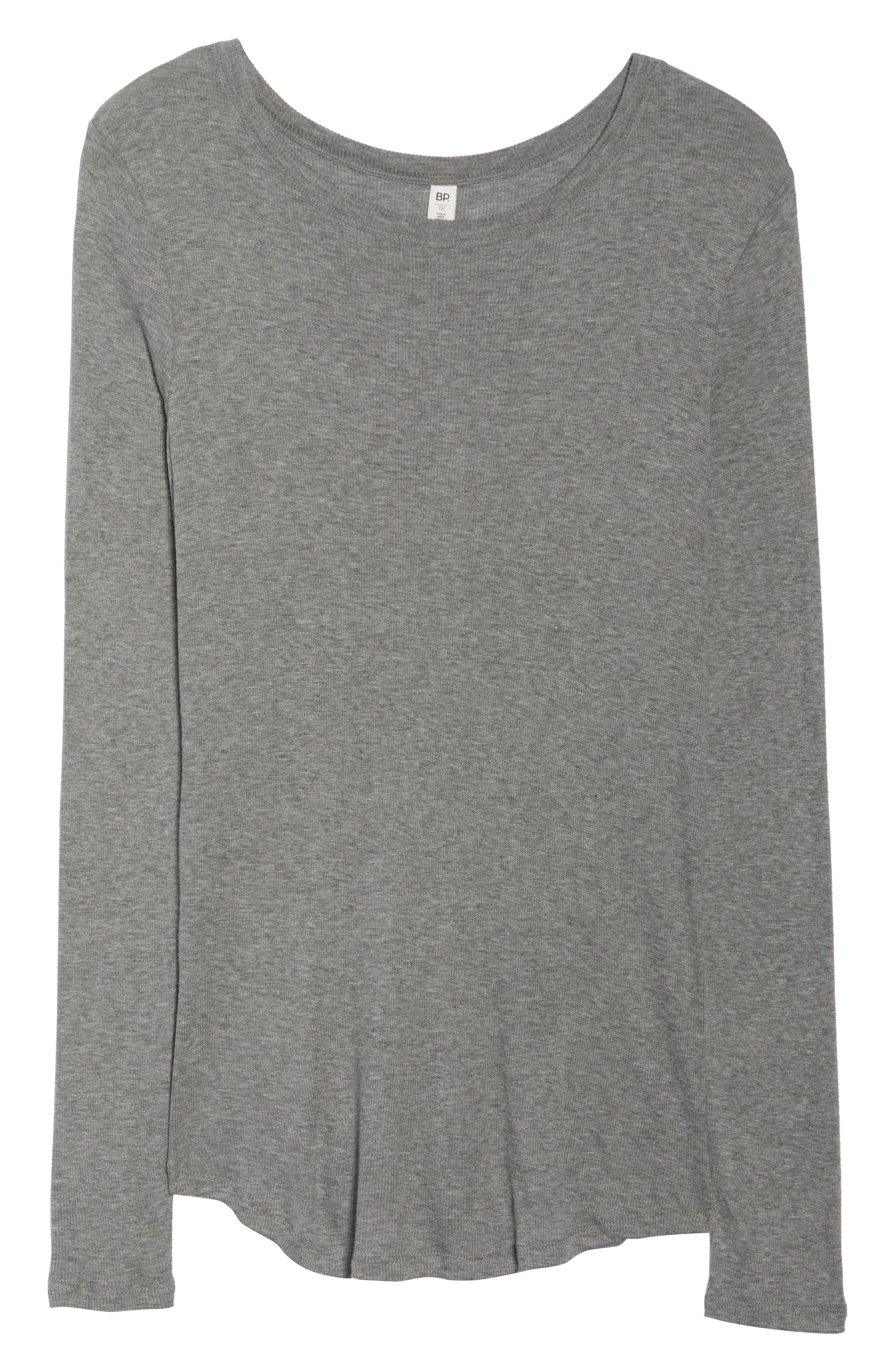 Ribbed Long Sleeve T-Shirt Call Me Petty