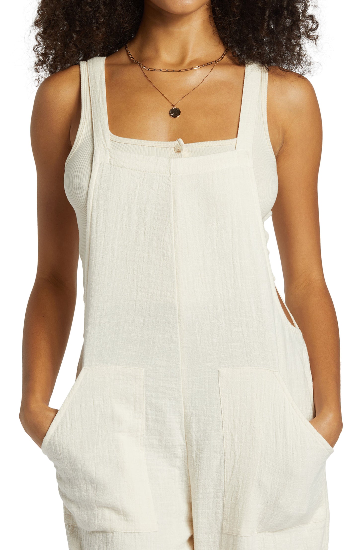 Pacific Time Cotton Gauze Jumpsuit Call Me Petty