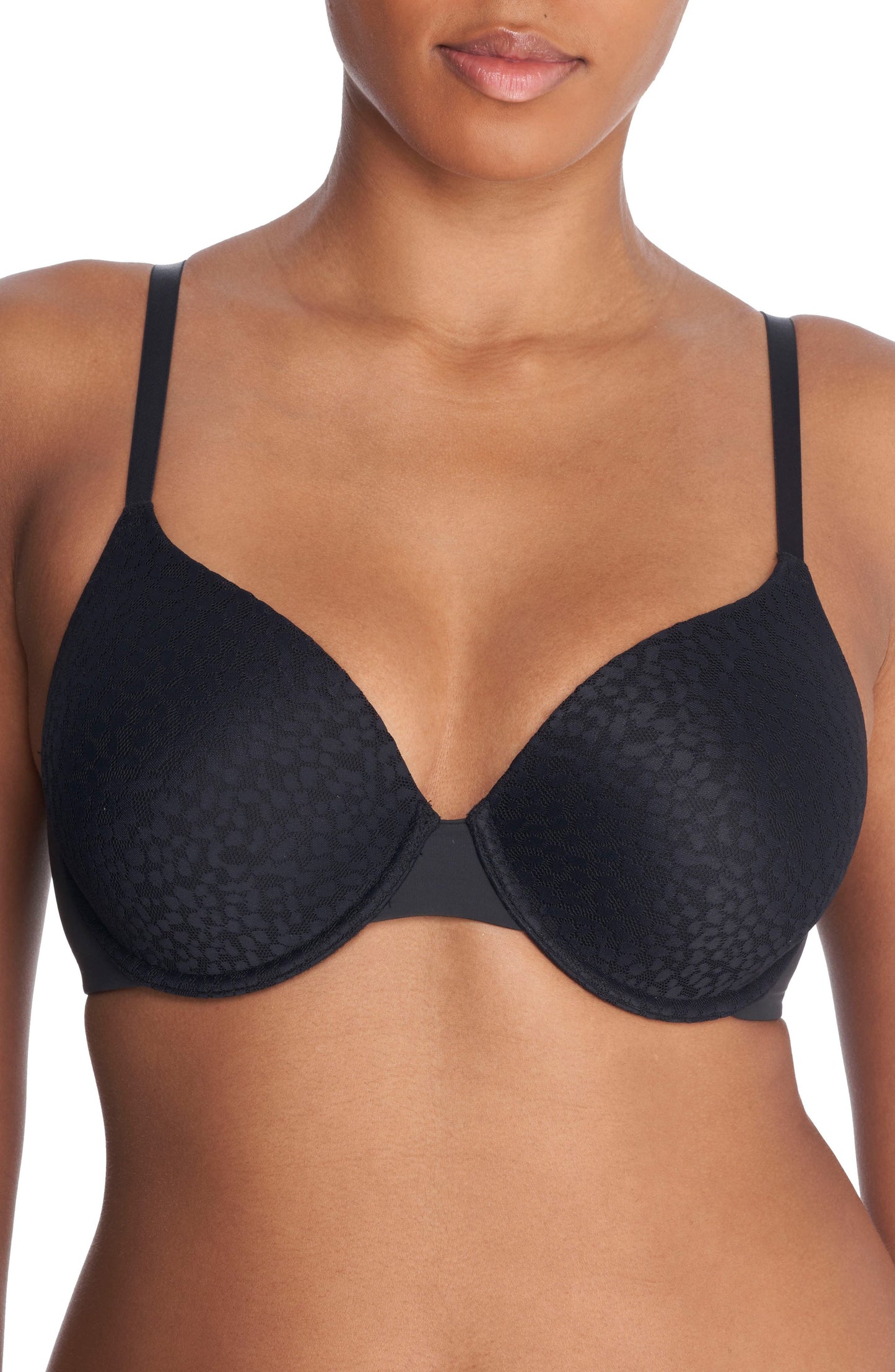 Comfort Evolution Full Fit Memory Foam Convertible Bra Black Call Me Petty
