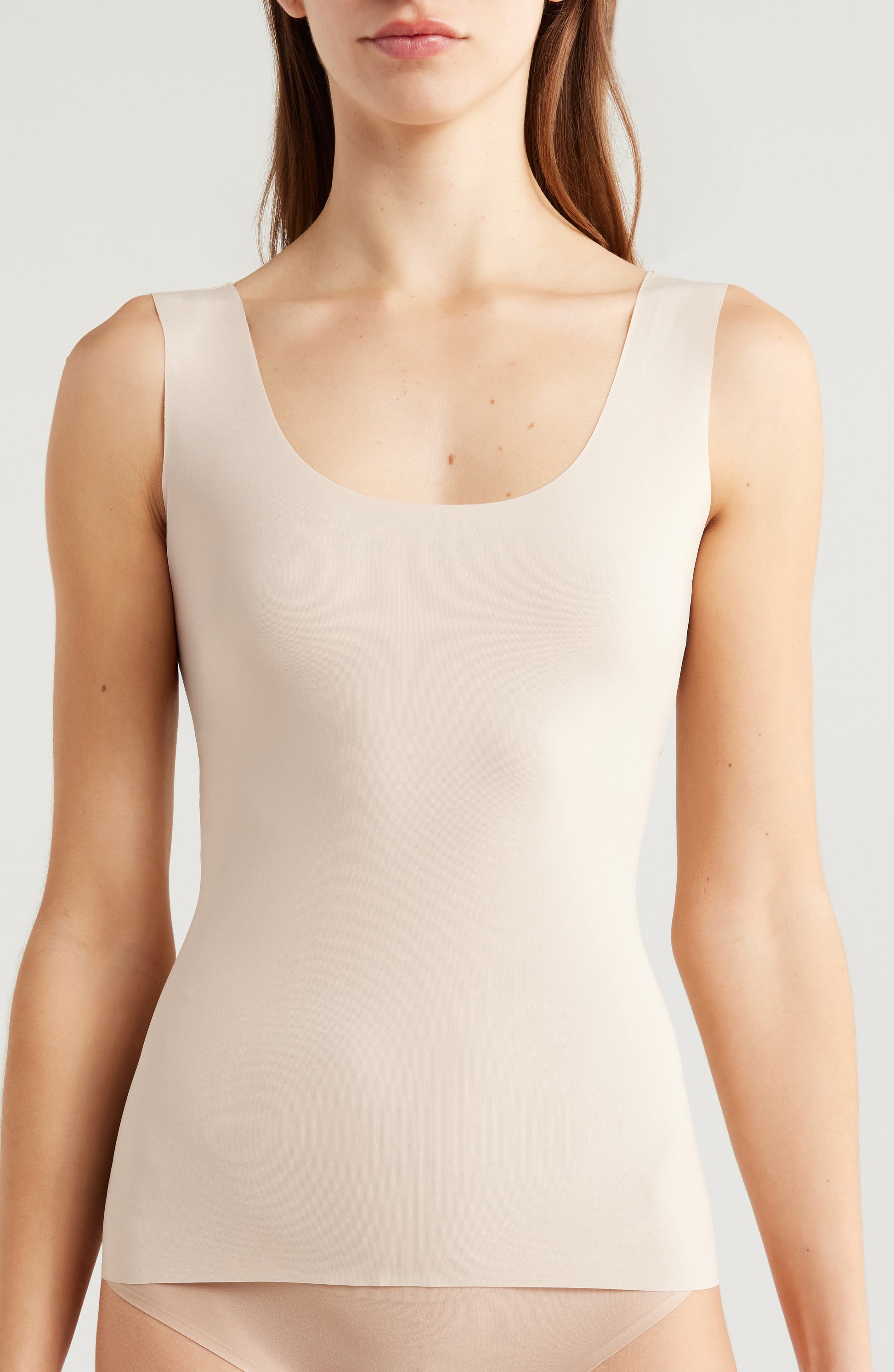 Everyday Invisible Edge Tank Beige Smoke Call Me Petty