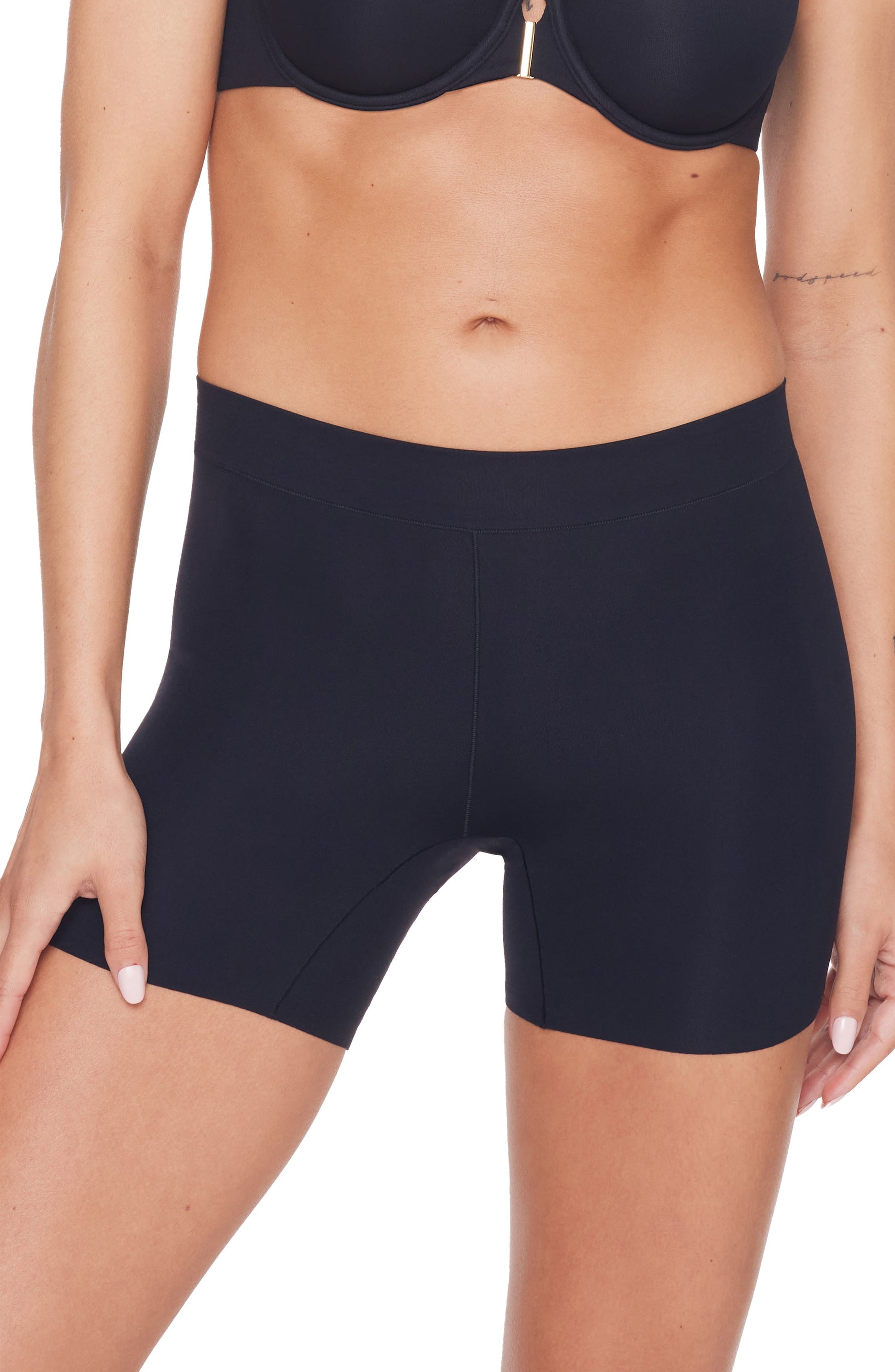 ComfortStretch Smoothing Anti-Chafe Shorts Black Call Me Petty