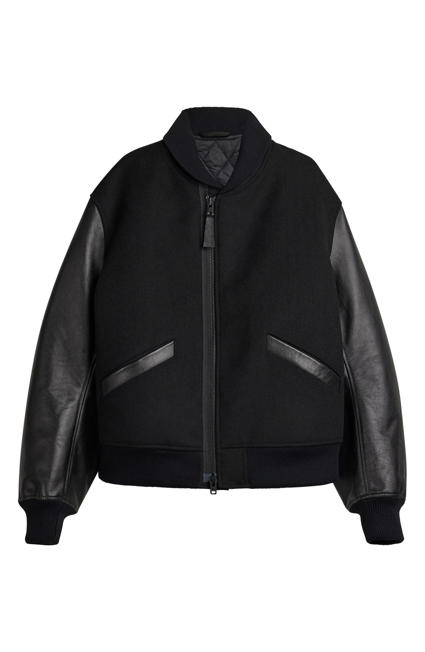 Letterman Varsity Jacket Black Call Me Petty