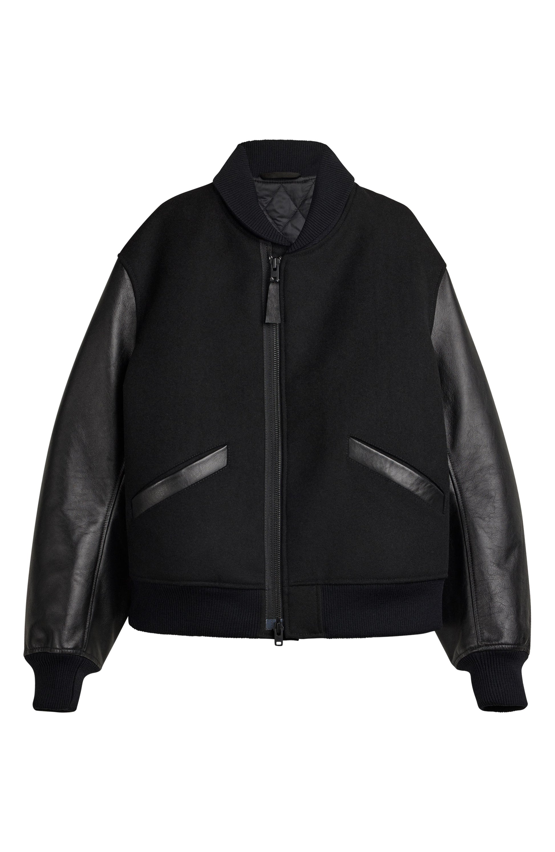 Letterman Varsity Jacket Black Call Me Petty