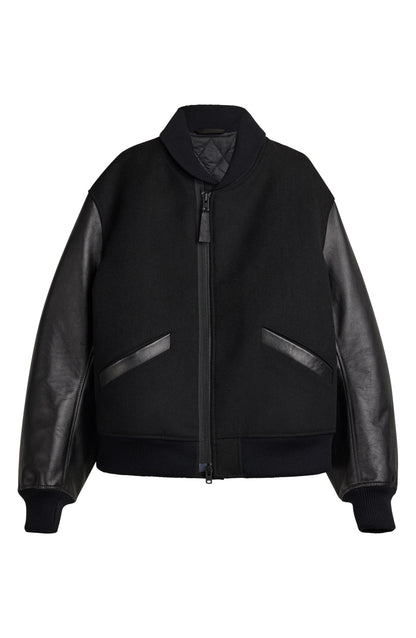 Letterman Varsity Jacket Black Call Me Petty