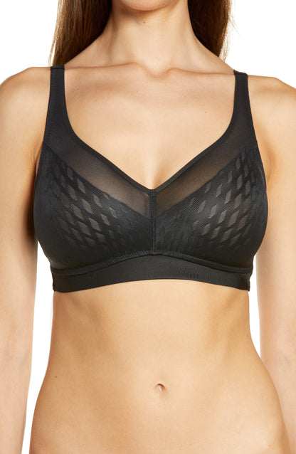 Elevated Allure Wireless Bra Black Call Me Petty